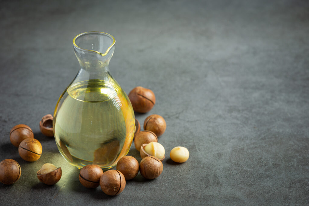 macadamia oil for relaxing treatment